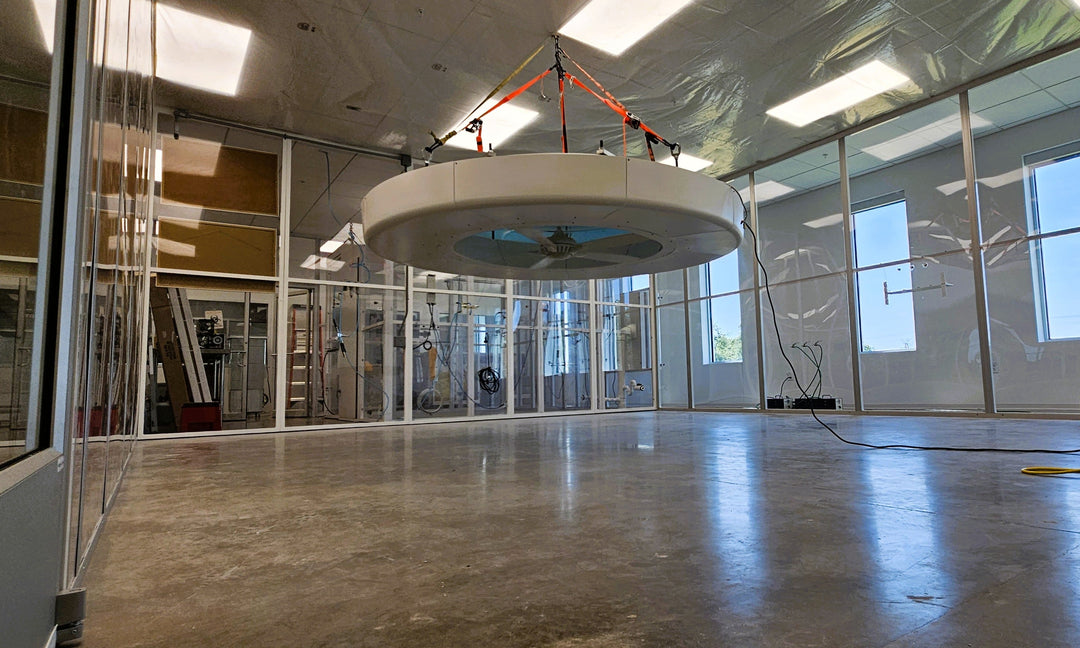 LUV Systems Demonstrates 99.5% Airborne Virus Inactivation in Independent Large-Chamber Study